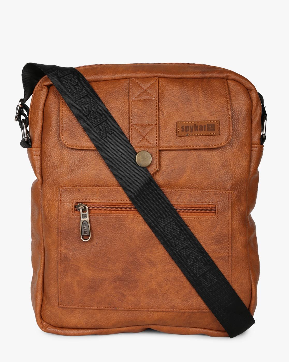 spykar leather bag