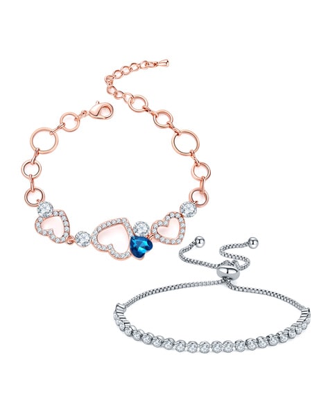 Fashion Round Cuff Bracelets - Trendy Metal Bangles Bracelet Women's  Jewelry 1pc | eBay