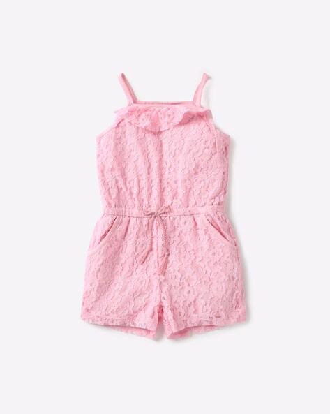 Buy Pink Dungarees for Infants by INF FRENDZ Online