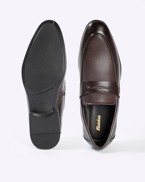 bata penny loafers