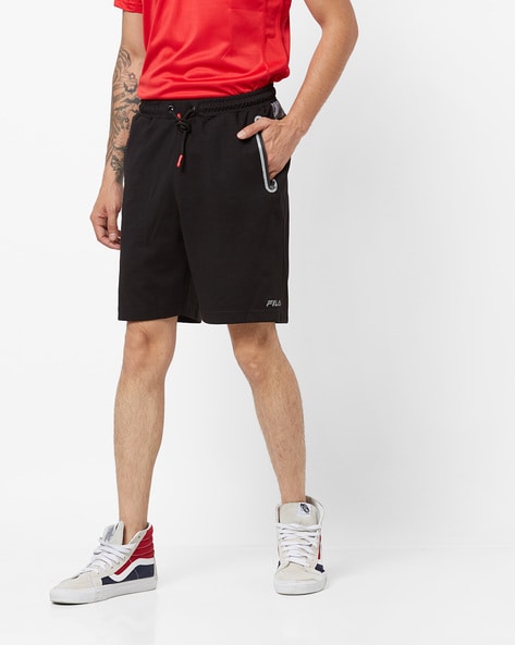 fila black shorts