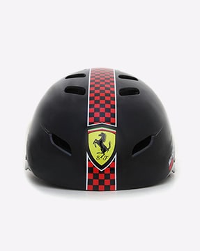 ferrari bicycle helmet