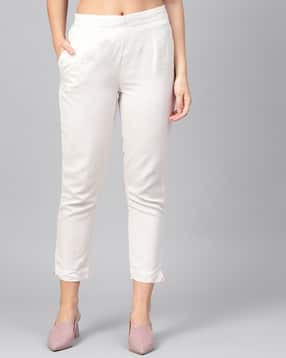 juniper Flat-Front Ankle-Length Pants with Insert Pockets-picture-36