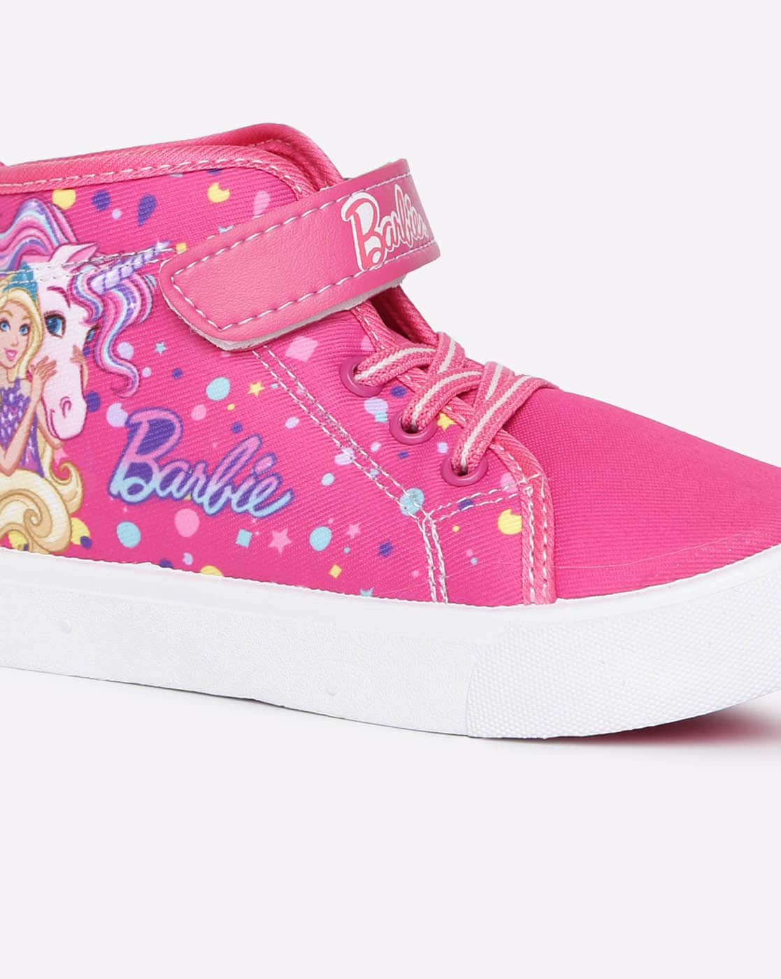 Barbie high top discount sneakers