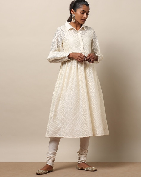 Buy white silk kurta for women in India @ Limeroad-saigonsouth.com.vn