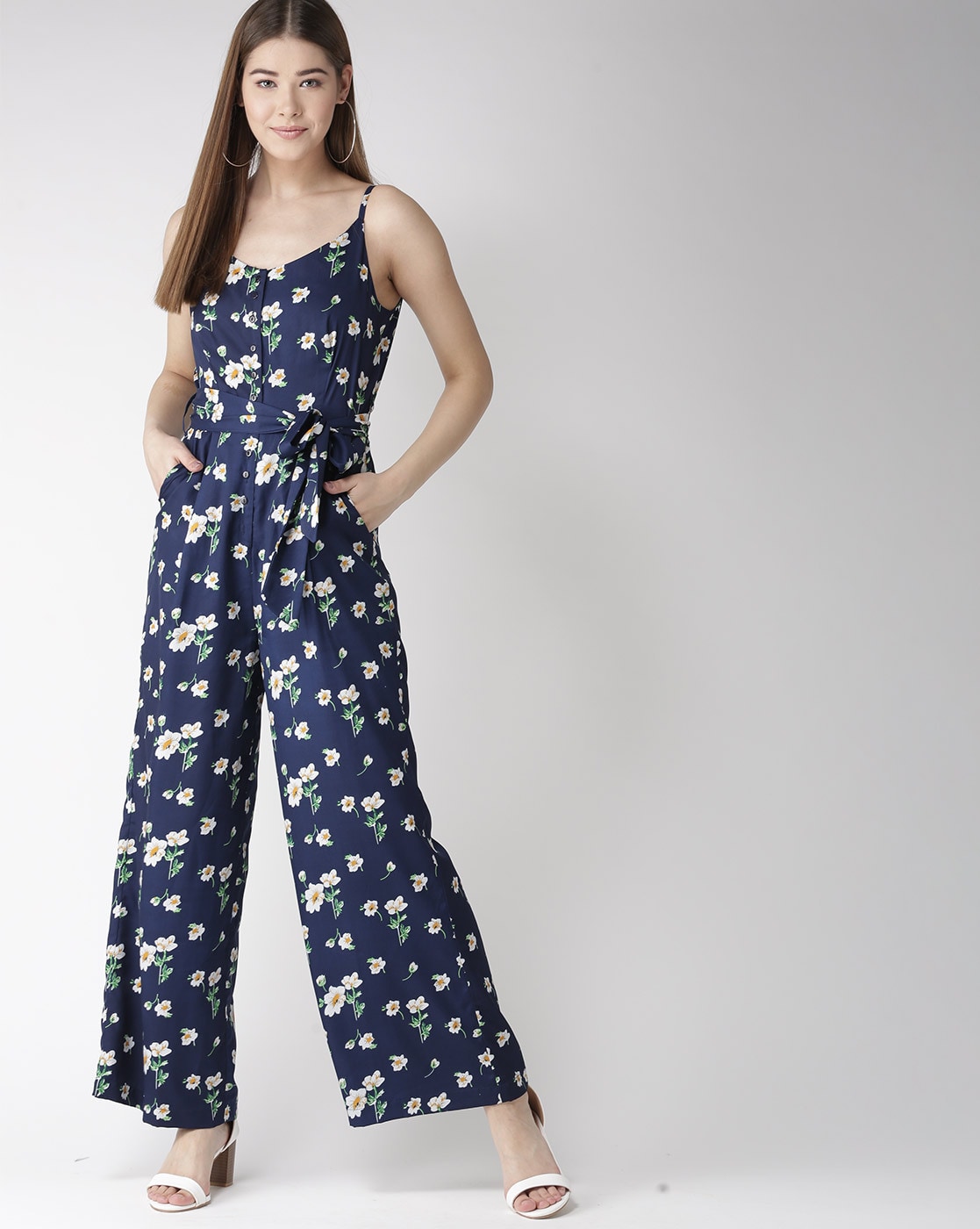 blue print jumpsuit