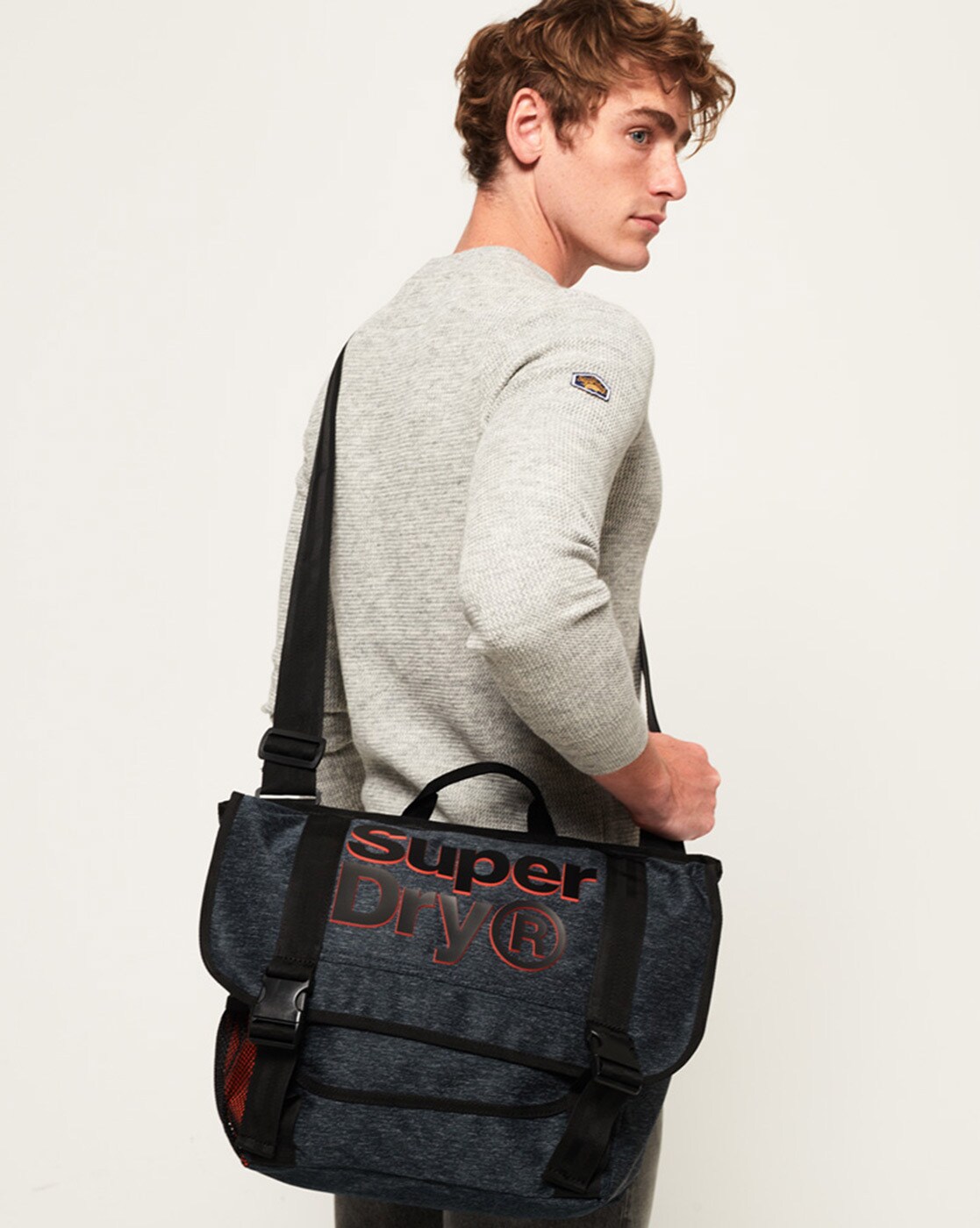 superdry nation messenger bag