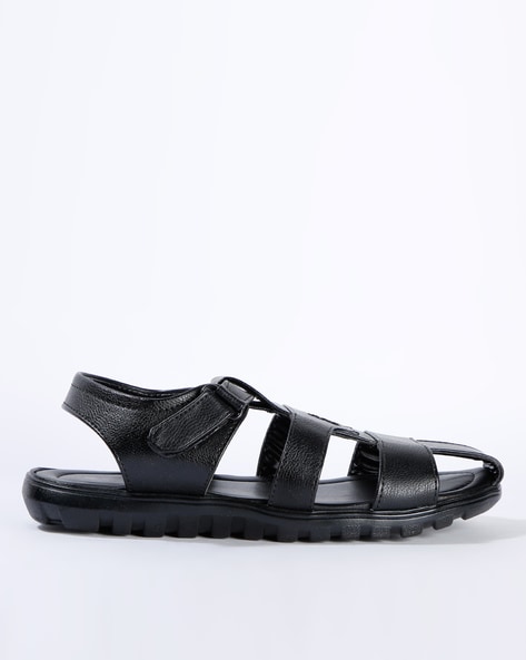 Strappy Casual Sandals with Velcro Closure