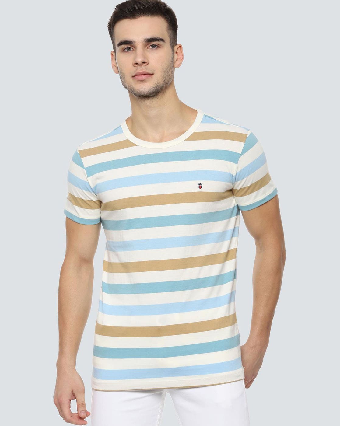 LOUIS PHILIPPE Men Striped Casual White Shirt - Buy LOUIS PHILIPPE Men  Striped Casual White Shirt Online at Best Prices in India