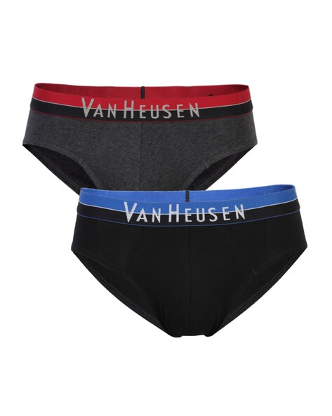 Buy Black Briefs for Men by VAN HEUSEN Online