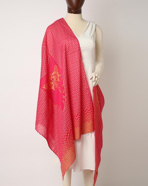 Printed Woven Dupatta Price in India