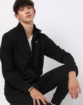 performax Ribbed Zip-Front Jacket with High-Neck-picture-35
