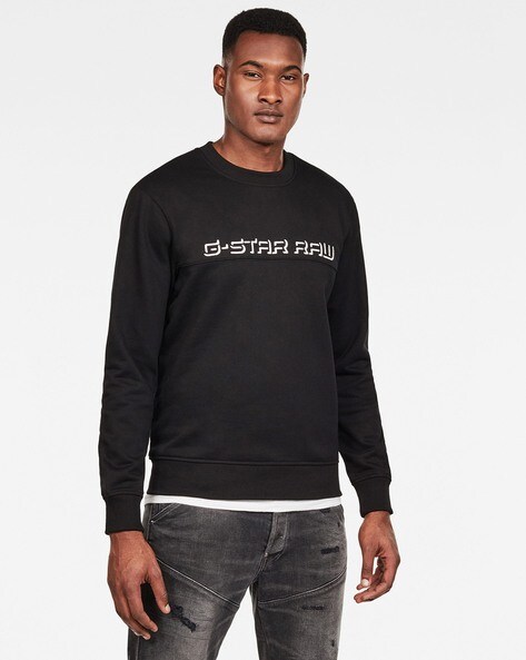 G star raw clearance black sweatshirt