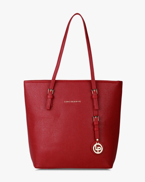 Red on sale tag handbags