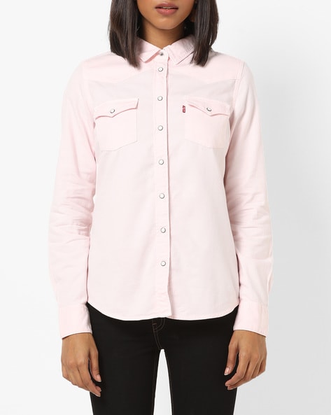 Denim Levi's Bleached Out Shirt – Milk Break