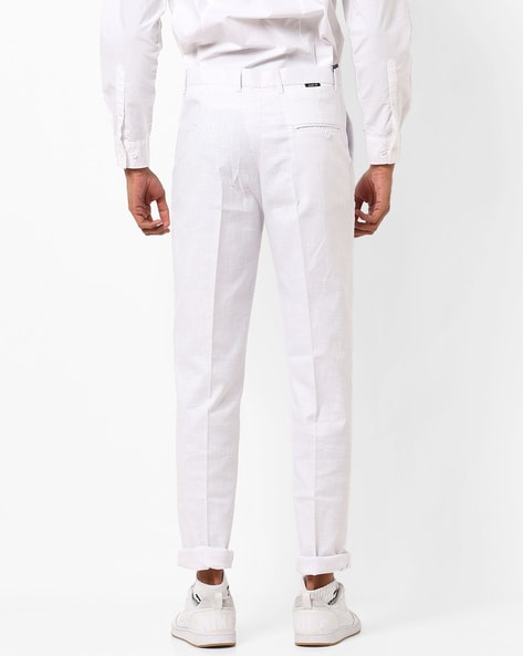 Mid-Rise Formal Trousers