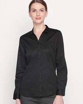 annabelle by pantaloons women's formal shirt