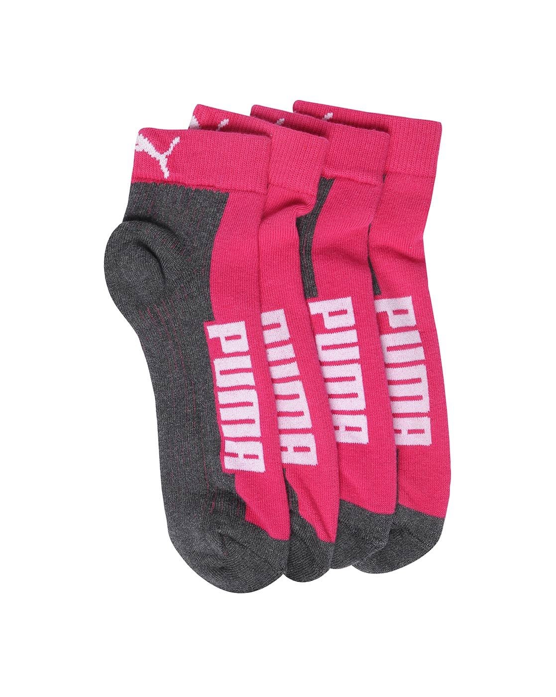 pink puma socks