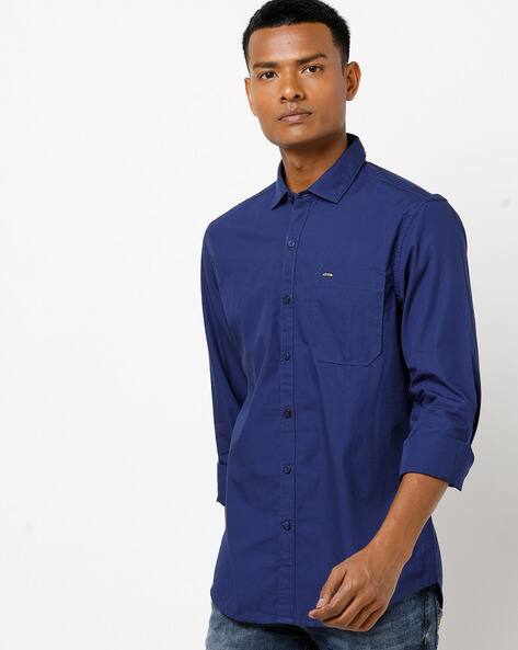 lee slim fit shirt
