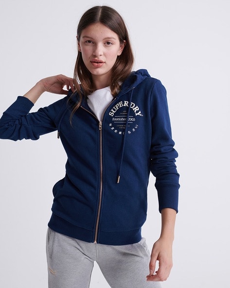 blue superdry sweatshirt