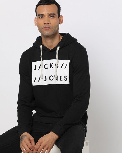 jack and jones black sweatshirt