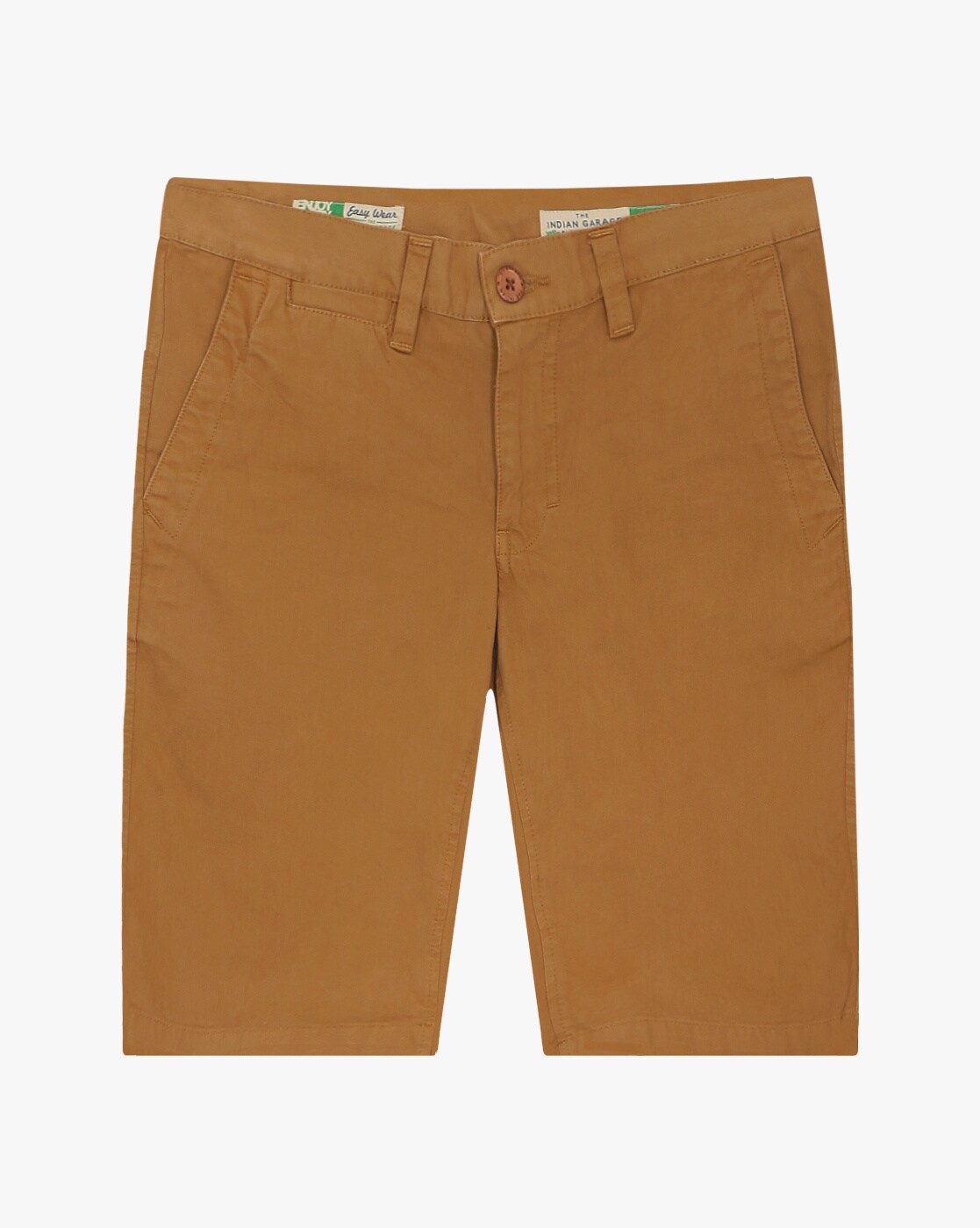 Buy Brown Shorts & 3/4ths for Men by The Indian Garage Co Online