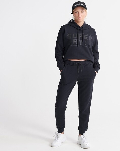 Buy Black Track Pants for Women by SUPERDRY SPORT Online