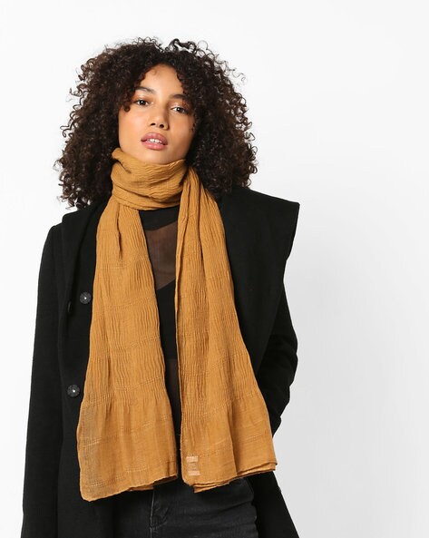 Scarf with Crushed Effect Price in India