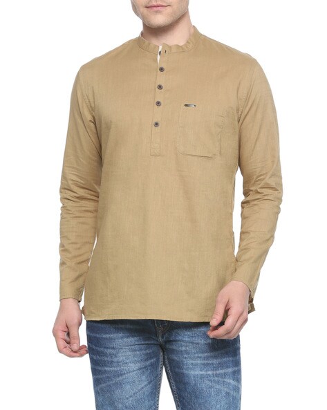 peter england short kurta