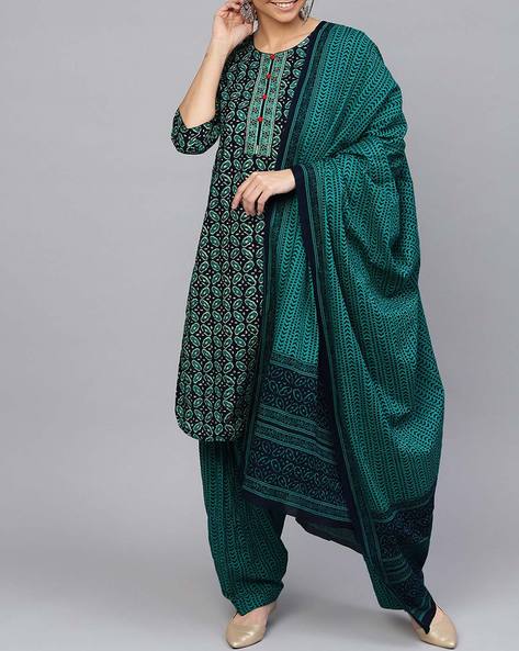 ajio salwar suits