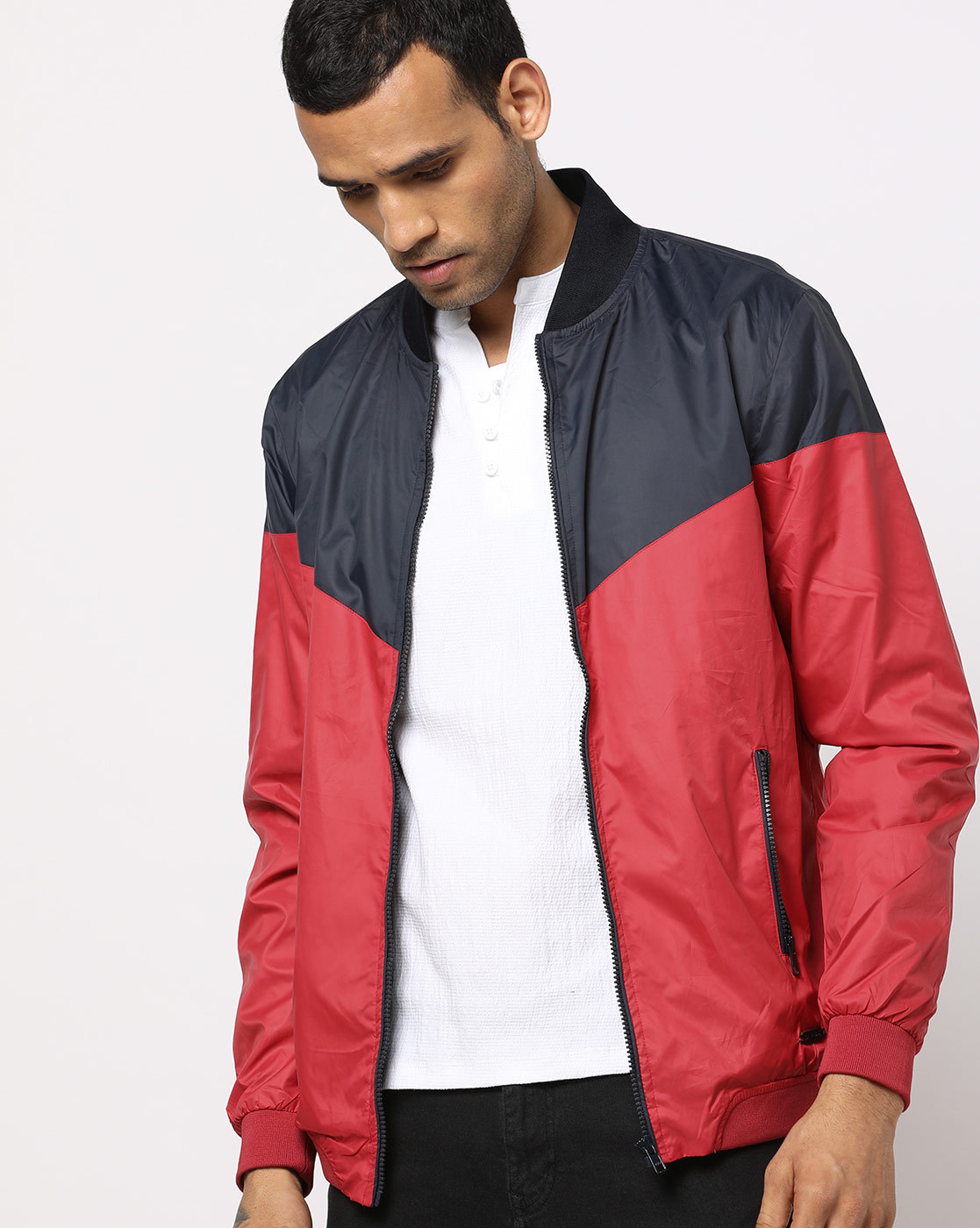 john players bomber jacket