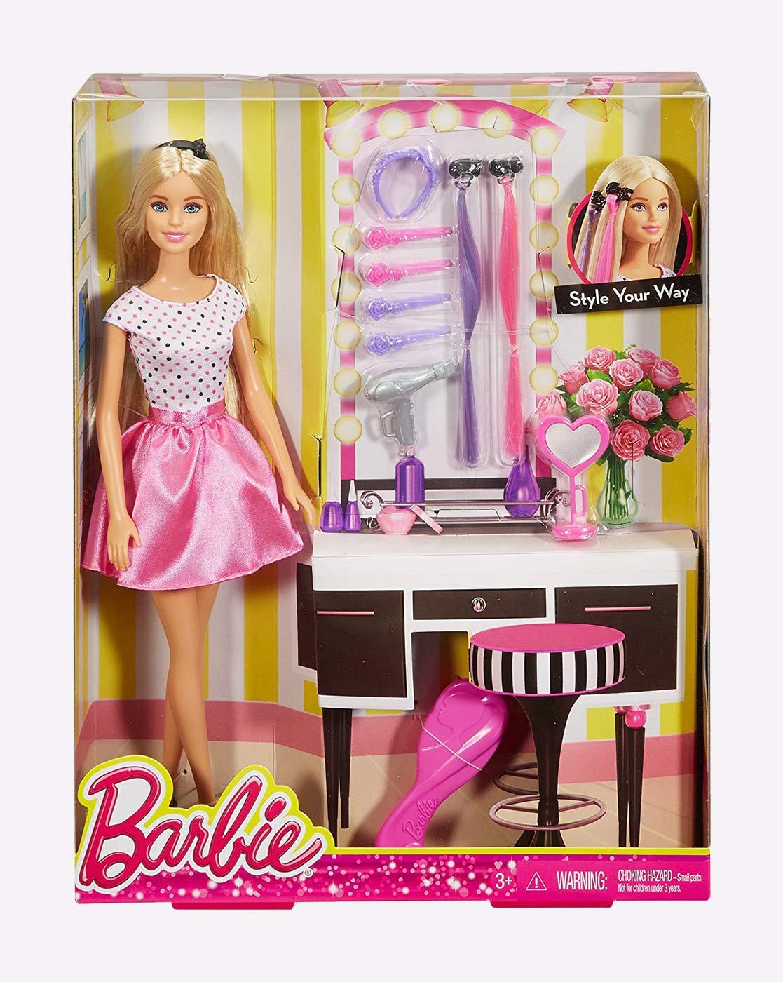 baby doll and barbie bag house