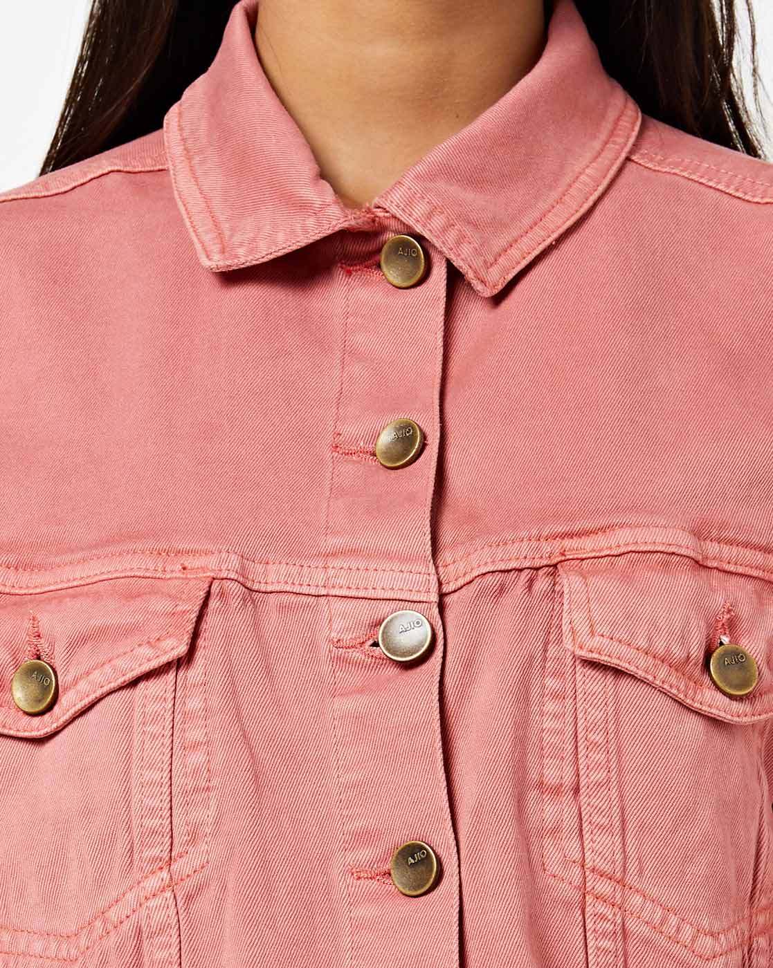 Mimi Covette Peach Denim Jacket Size 3 – Kids Warehouse AU
