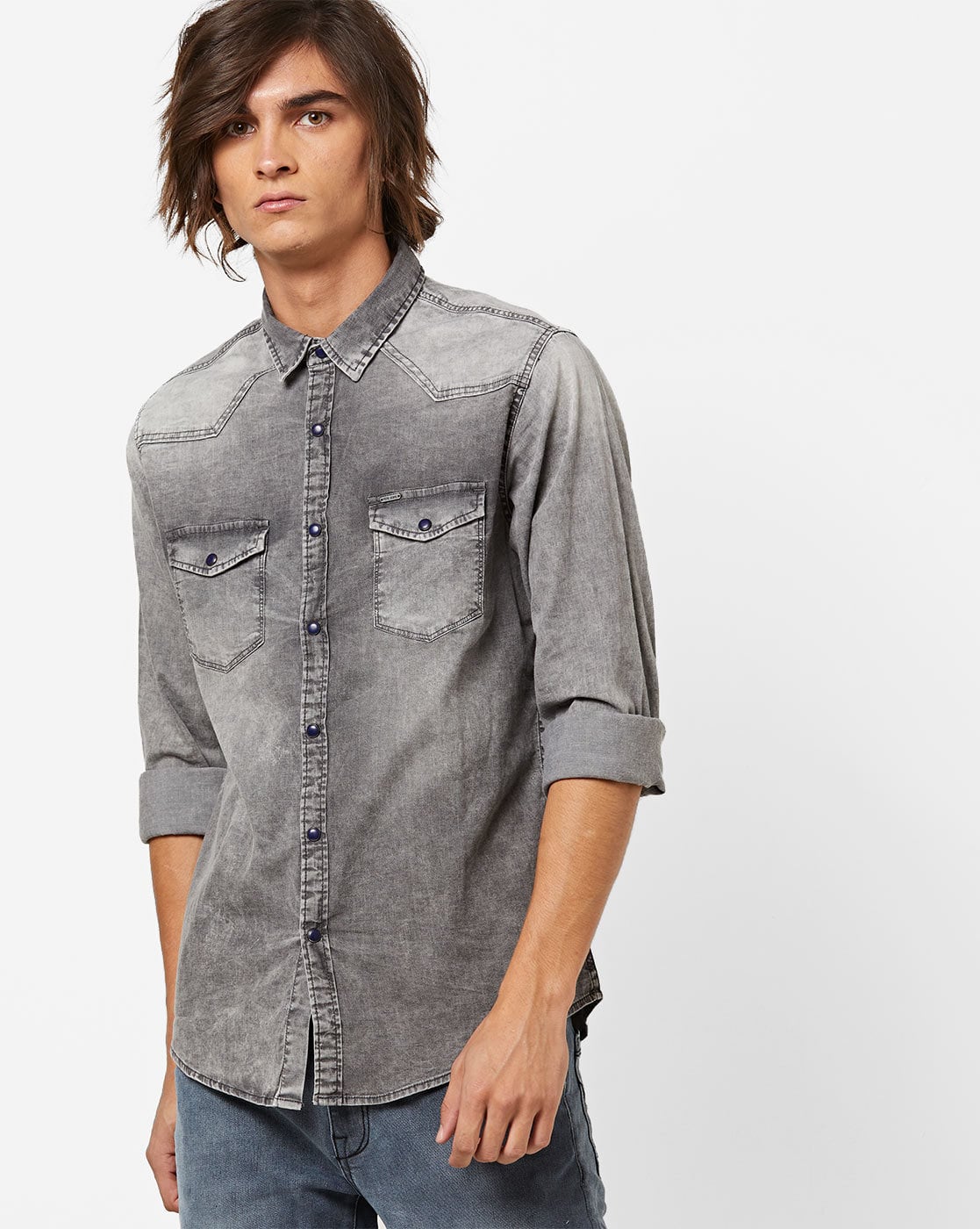 Buy Men's Linen Cotton Casual Wear Regular Fit Shirts|Cottonworld