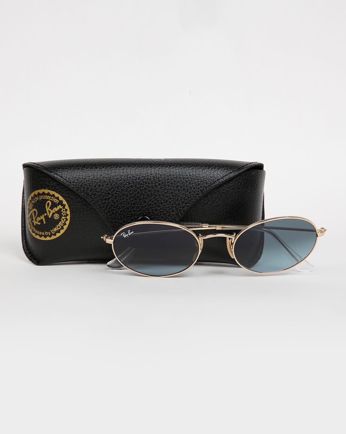 Eyeglasses Ray Ban Sunglasses Gold Frame Black Lens Buy Gold-Toned
