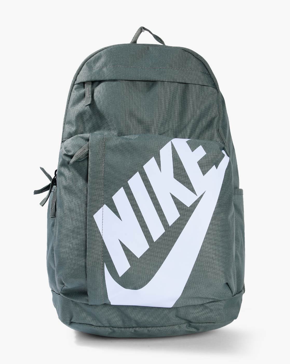 nike textured backpack with signature branding