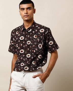 Half sleeve floral shirt Clearance