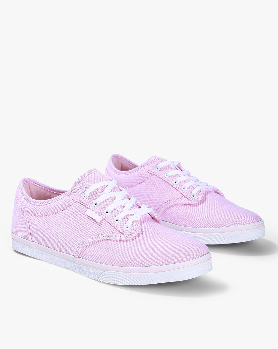 van shoes pink and white