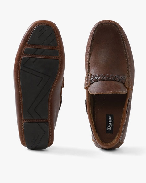 Brodie Loafers with Braided Accent