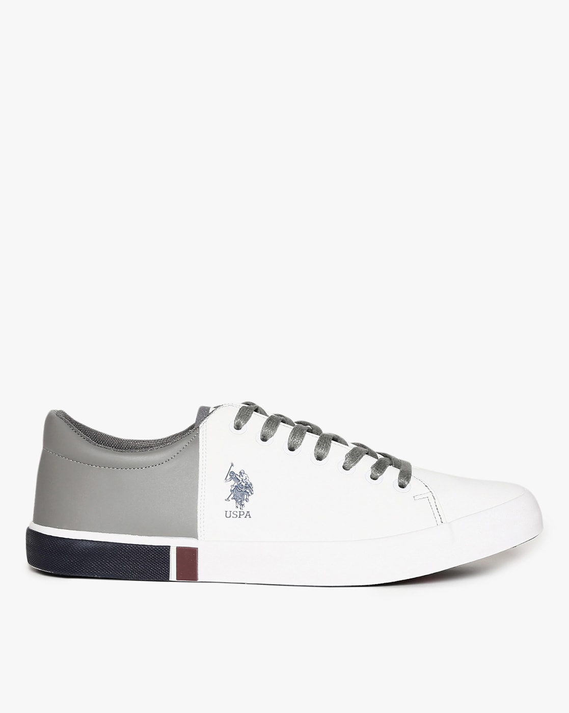 us polo assn white sneakers