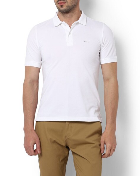 white polo beige pants