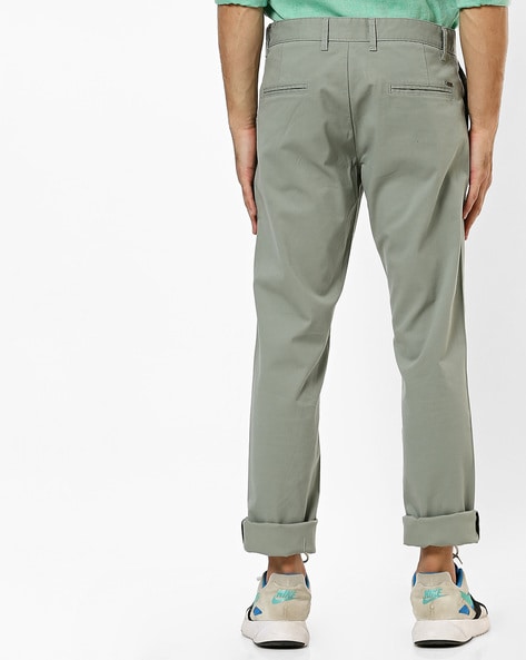 Buy Pistachio Green Cargo Pants for Men Online in India -Beyoung