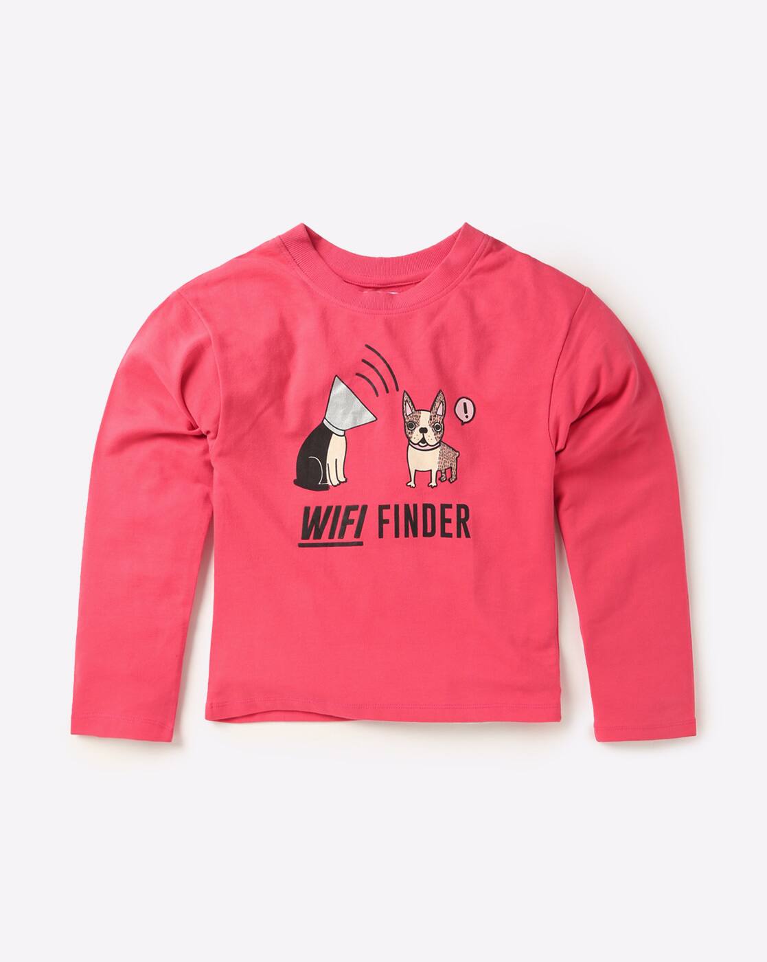 coral pink sweatshirt