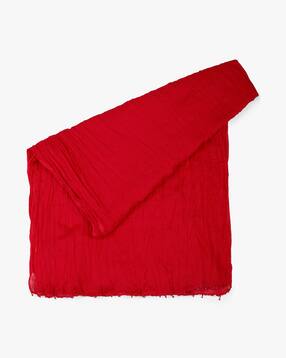 avaasa mix n' match Crushed Dupatta with Beaded Tassels-picture-45