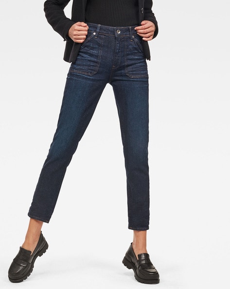 g star high rise jeans