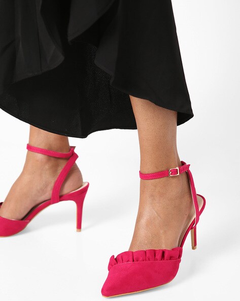 fuchsia pink heels women's shoes