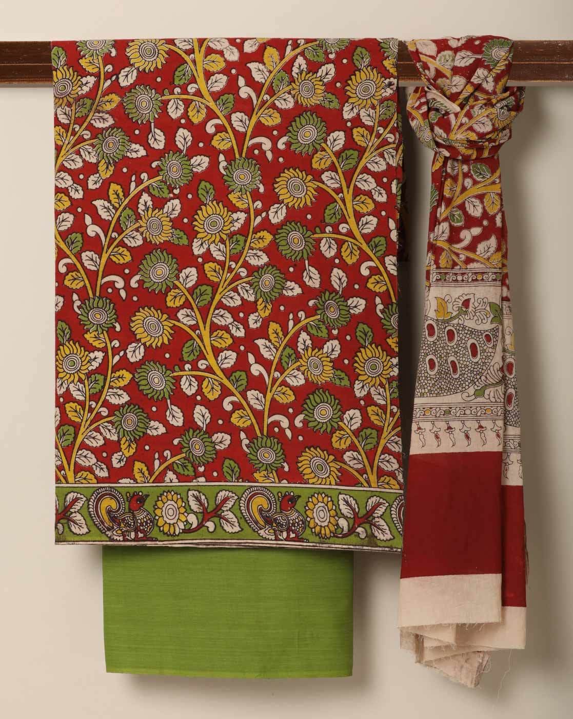 kalamkari salwar material