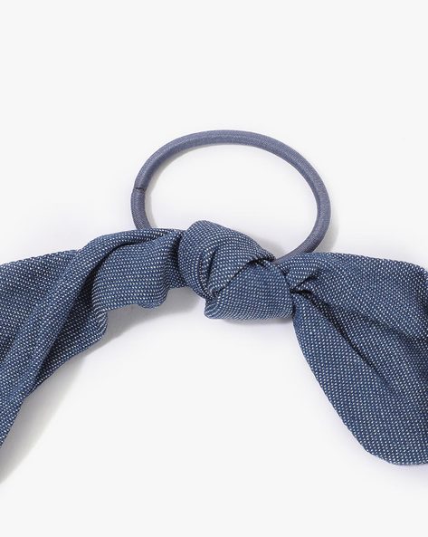 Amazon.com : Denim Fabric Wide Knot Dot Headband Bowknot Hair Hoop for  Teens Girls and Women Hair Accessories (Black) : Beauty & Personal Care