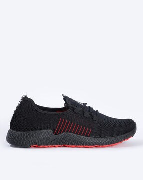 revs textured lace up sneakers