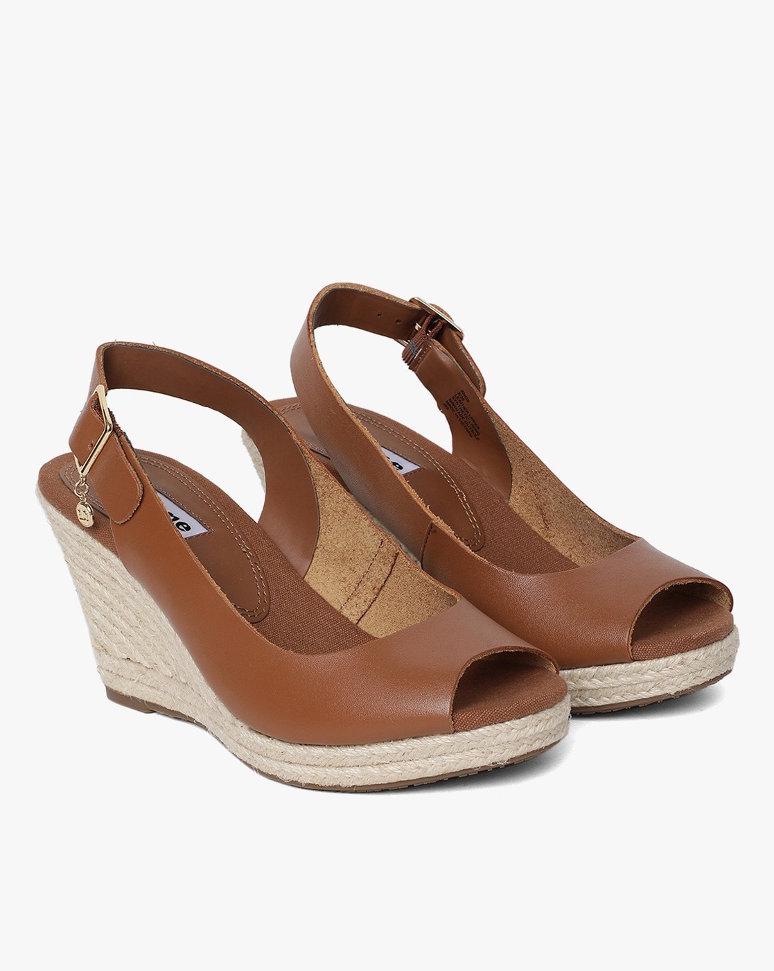 Buy Brown Heeled Sandals for Women by 